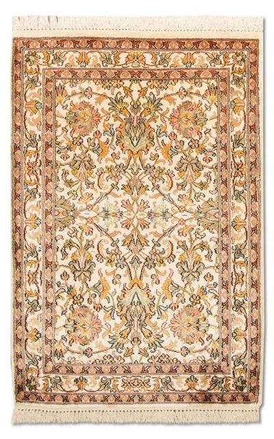 Kashmir Silk Rug 62x95cm - Oriental Rug