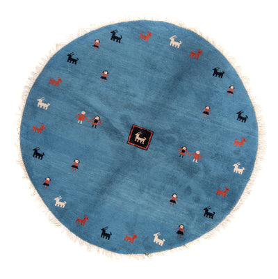 Indo Gabbeh Rug 195x195cm - Wool Rug