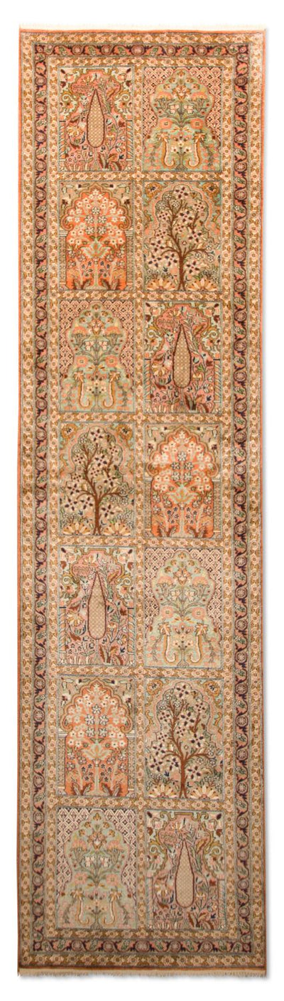 Kashmir Silk Rug 80x305cm - Oriental Rug