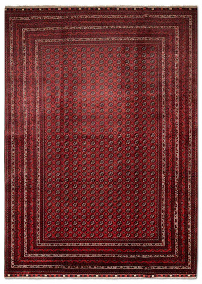 Bukhara Rug 197x301cm - Oriental Rug - red