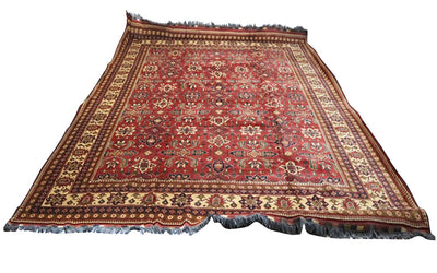 Hatchlu Rug 401x492cm - Oriental Rug - red