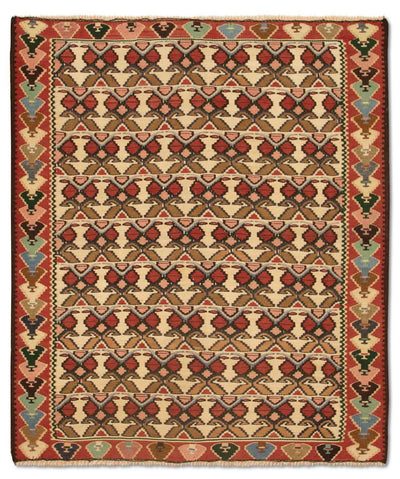 Antique Kilim Rug 119x143cm