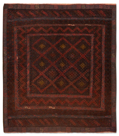 Afghan Kilim Rug 118x139cm