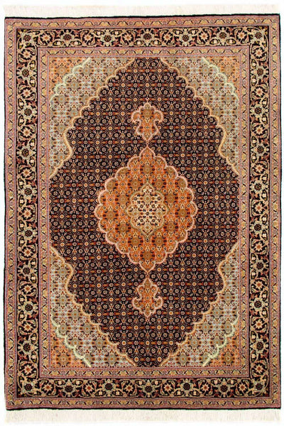 Tabriz - 50 Raj Rug 101x146cm - Persian Rugs
