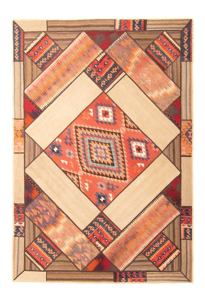 Patchwork Rug 160x230cm - Perserteppich Wollteppich