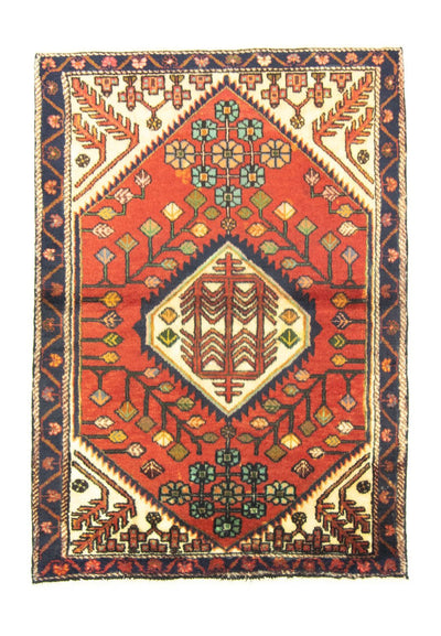 Hamadan Rug 106x143cm - Persian Rugs