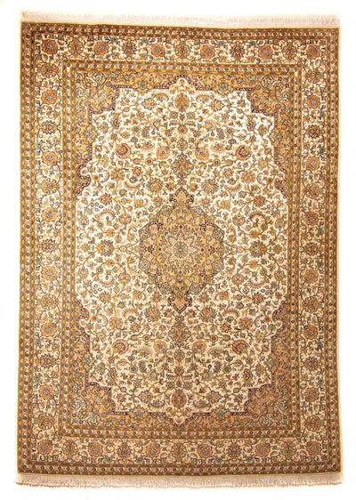 Kashmir Silk Rug 215x302cm - Oriental Rug