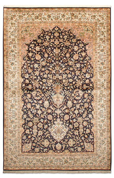 Kashmir Silk Rug 127x190cm - Oriental Rug