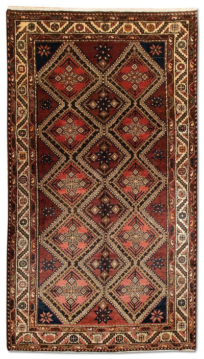 Hamadan Rug 159x309cm - Persian Rugs - multicolored
