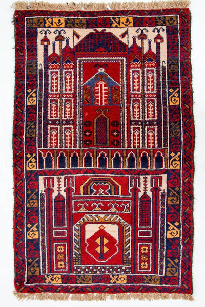 Belutsch Rug 77x127cm - Oriental Rug
