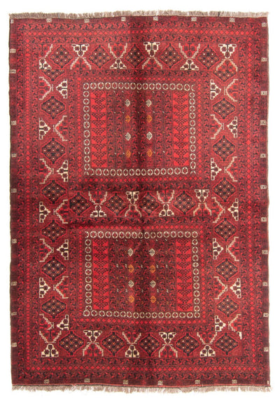 Turkaman Rug 164x238cm - Persian Rugs - red