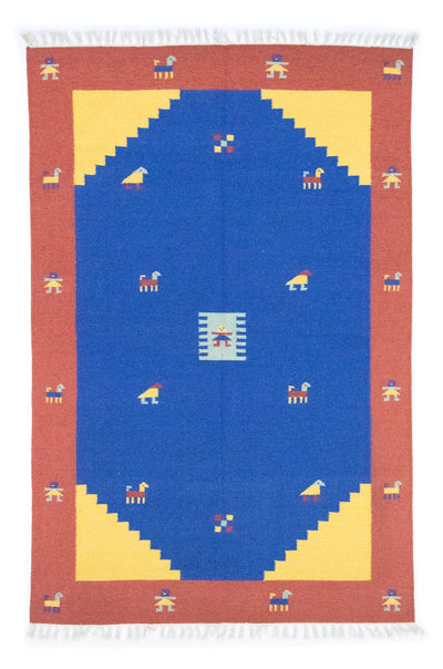 Modern Kilim Rug 140x200cm - Wool Rug