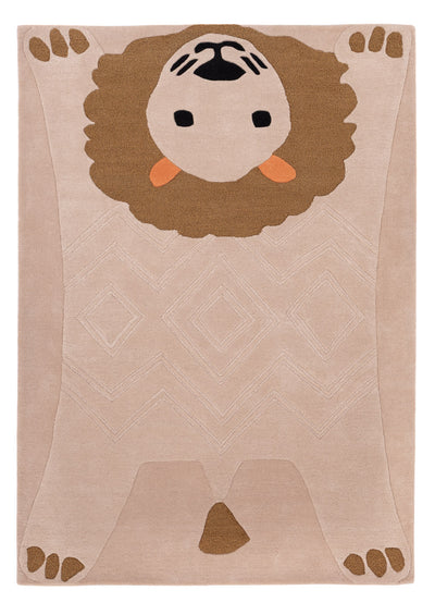 Lying Lion Kids Rug