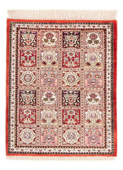 Qom Silk Rug 58x71cm - Persian Rugs