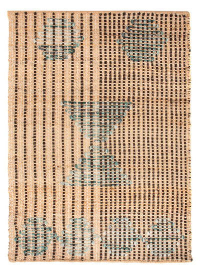 Jute Carpet Rug 60x90cm
