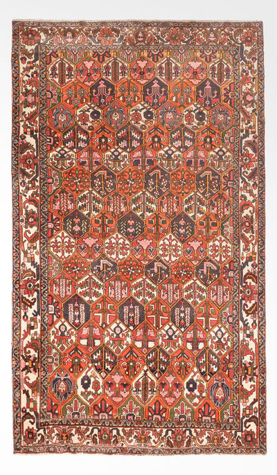 Bakhtiari Rug 210x310cm - Persian Rugs