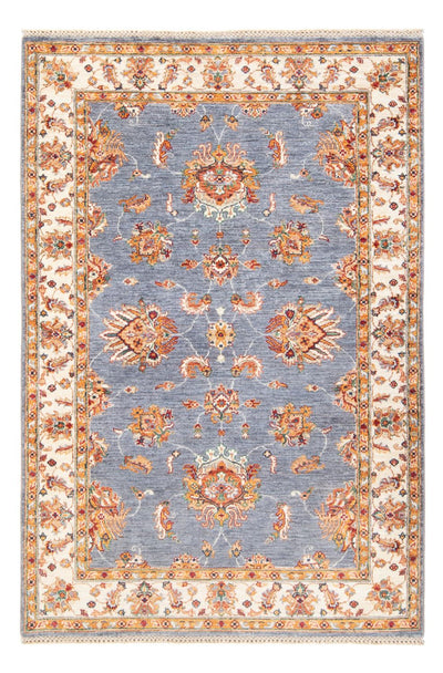Ziegler Rug 123x185cm - Oriental Rug - light blue