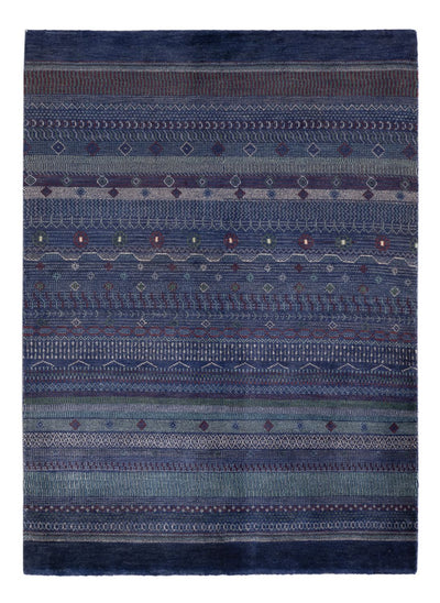 Persian Gabbeh Rug 140x191cm - Perserteppich Wollteppich