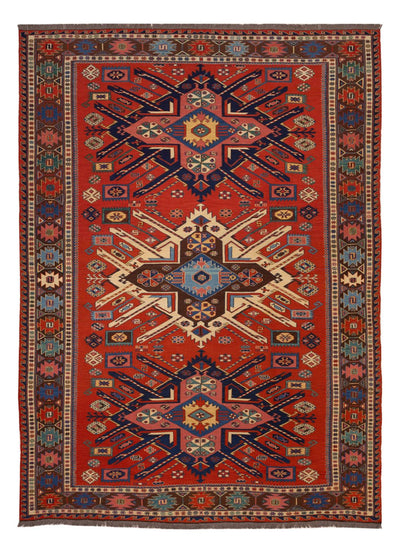 Afghan Kilim Rug 198x282cm