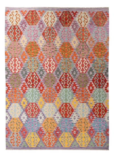 Kilim Maimana Rug 214x290cm - Wool Rug