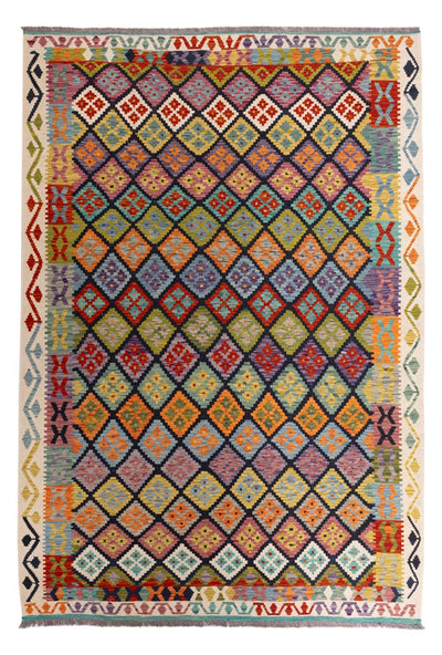 Kilim Maimana Rug 206x298cm - Wool Rug