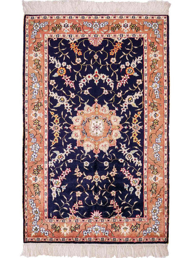 Chinese Silk Rug 78x123cm - Oriental Rug