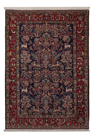 Qom Rug 138x206cm - Persian Rugs