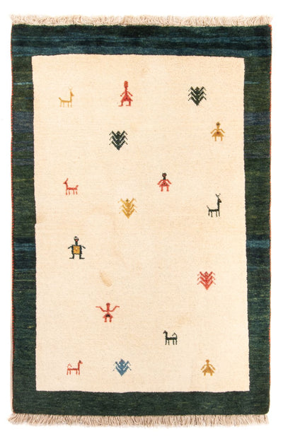 Persian Gabbeh Rug 100x152cm - Perserteppich Wollteppich