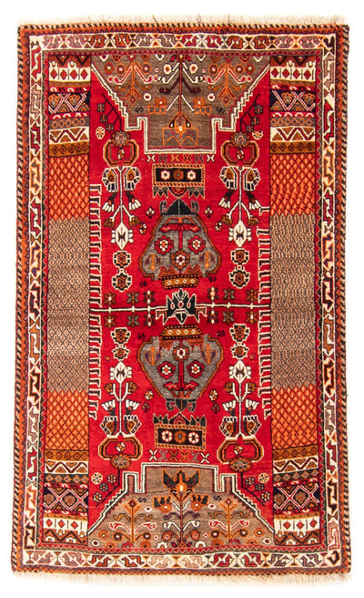 Qashqai Rug 100x165cm - Persian Rugs - red
