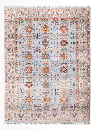 Ariana Rug 172x231cm - Oriental Rug - light blue