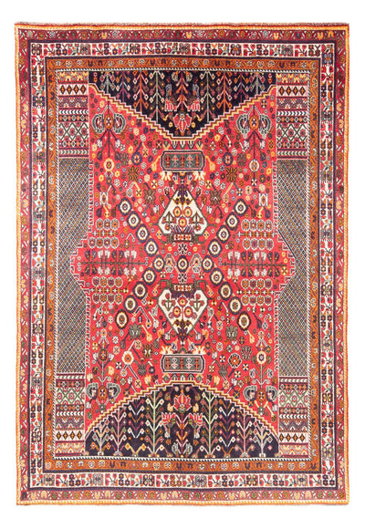 Qashqai Rug 155x252cm - Persian Rugs - red