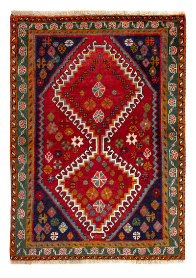 Qashqai Rug 94x128cm - Persian Rugs