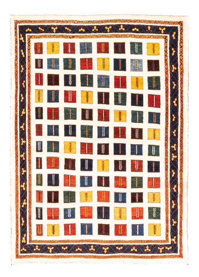 Persian Gabbeh Rug 157x207cm - Perserteppich Wollteppich