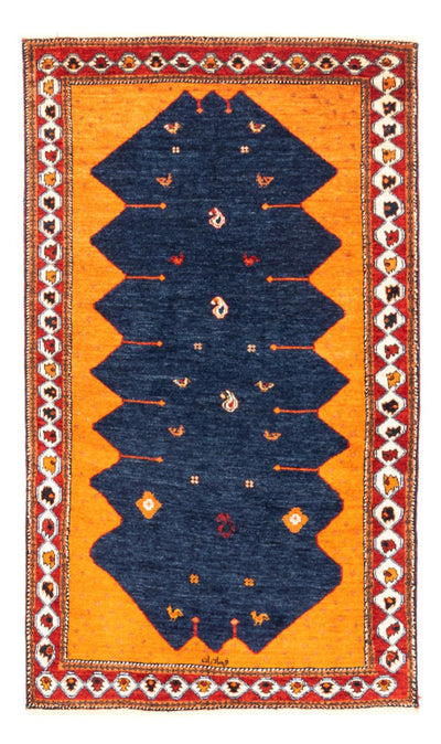 Persian Gabbeh Rug 103x164cm - Perserteppich Wollteppich