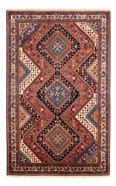 Yalameh Rug 160x258cm - Persian Rugs - red