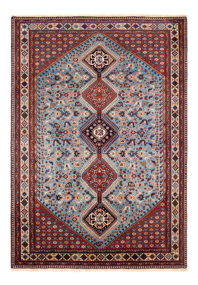 Yalameh Rug 172x253cm - Persian Rugs - light blue