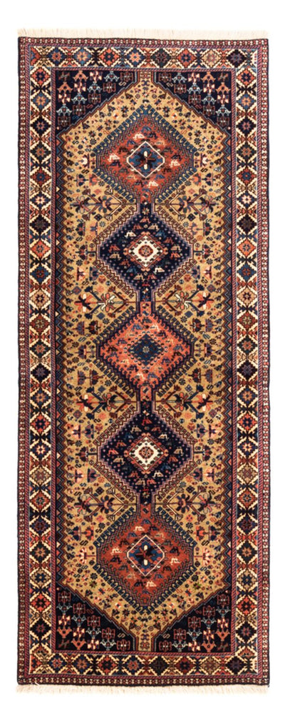 Persian Gabbeh Rug 76x220cm - Perserteppich Wollteppich