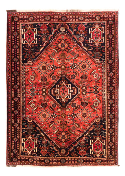 Qashqai Rug 115x150cm - Persian Rugs - red