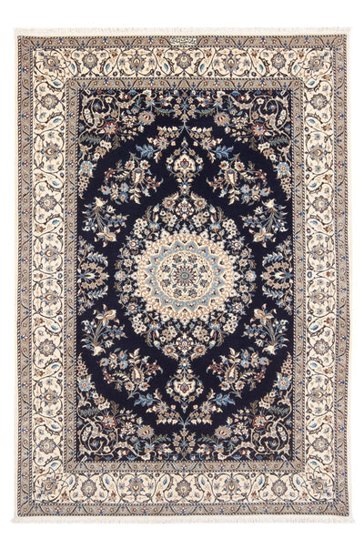 Nain - 6La Rug 135x205cm - Persian Rugs - dark blue