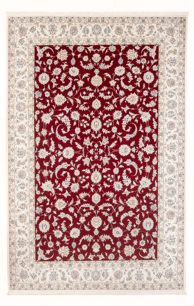Nain - 6La Rug 197x287cm - Persian Rugs - red