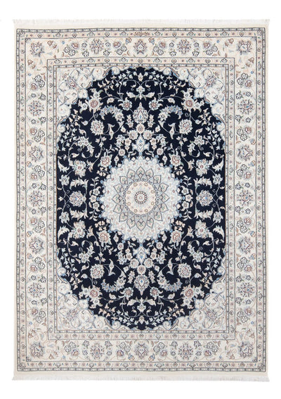 Nain - 6La Rug 150x204cm - Persian Rugs - dark blue