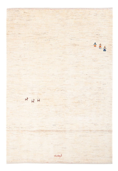 Persian Gabbeh Rug 140x188cm - Perserteppich Wollteppich