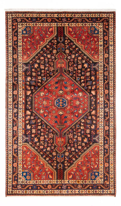 Hamadan Rug 137x232cm - Persian Rugs - dark blue