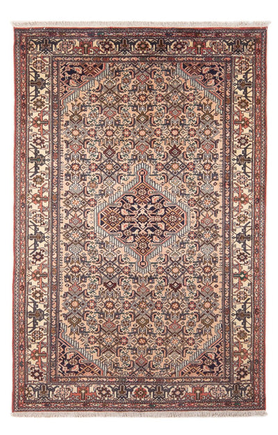 Hamadan Rug 122x190cm - Persian Rugs - salmon
