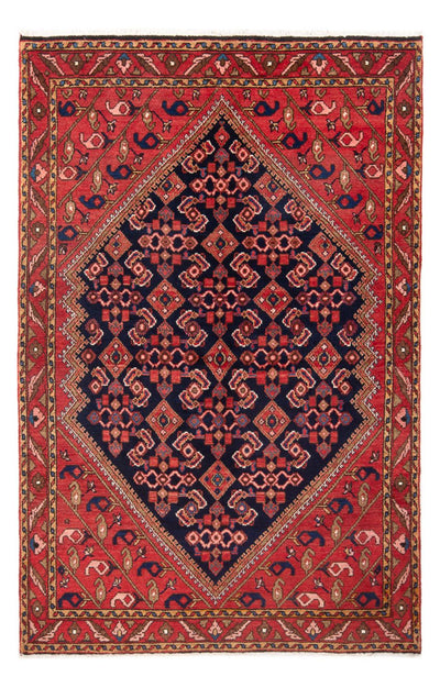 Borchalou Rug 140x218cm - Persian Rugs - dark blue