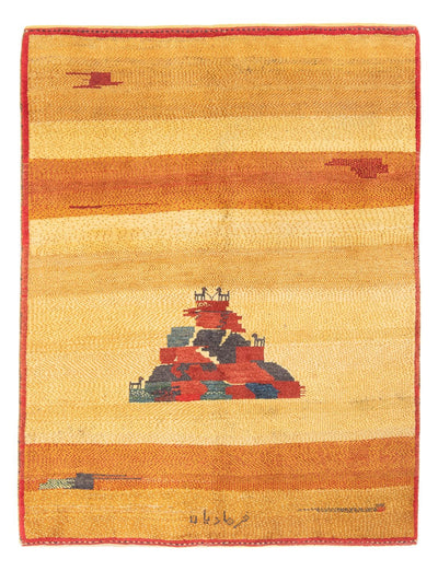 Persian Gabbeh Rug 153x187cm - Perserteppich Wollteppich