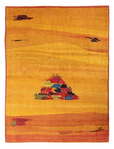 Persian Gabbeh Rug 198x250cm - Perserteppich Wollteppich