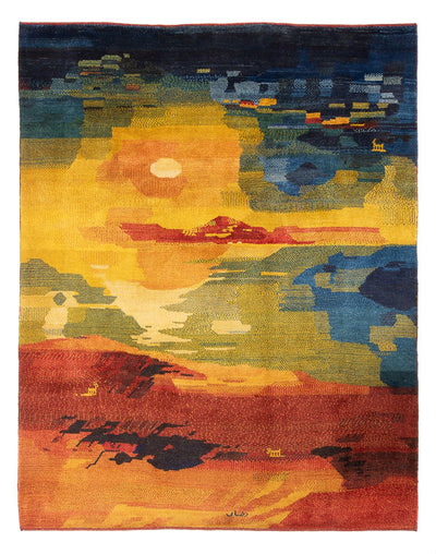 Persian Gabbeh Rug 228x290cm - Perserteppich Wollteppich
