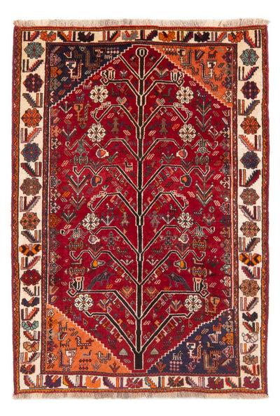 Qashqai Rug 130x192cm - Persian Rugs - red