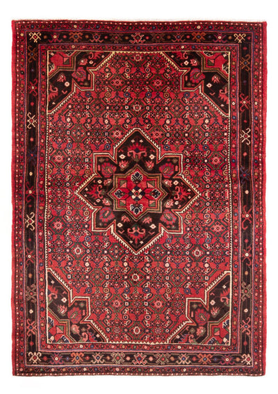 Hamadan Rug 156x225cm - Persian Rugs - red